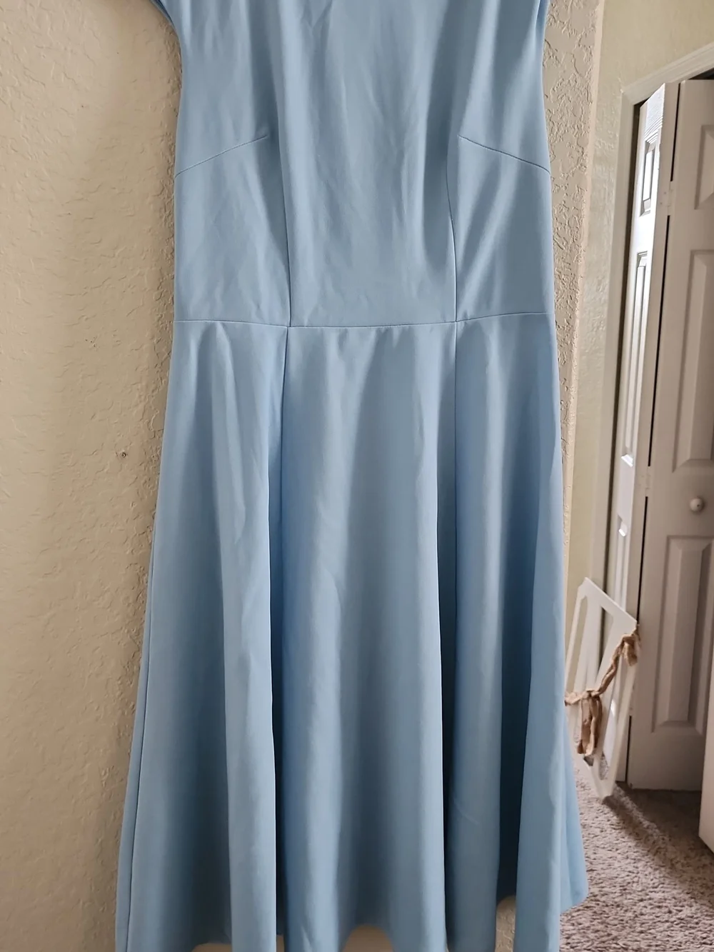 Classic Light Blue Girls' A-Line Formal Dress